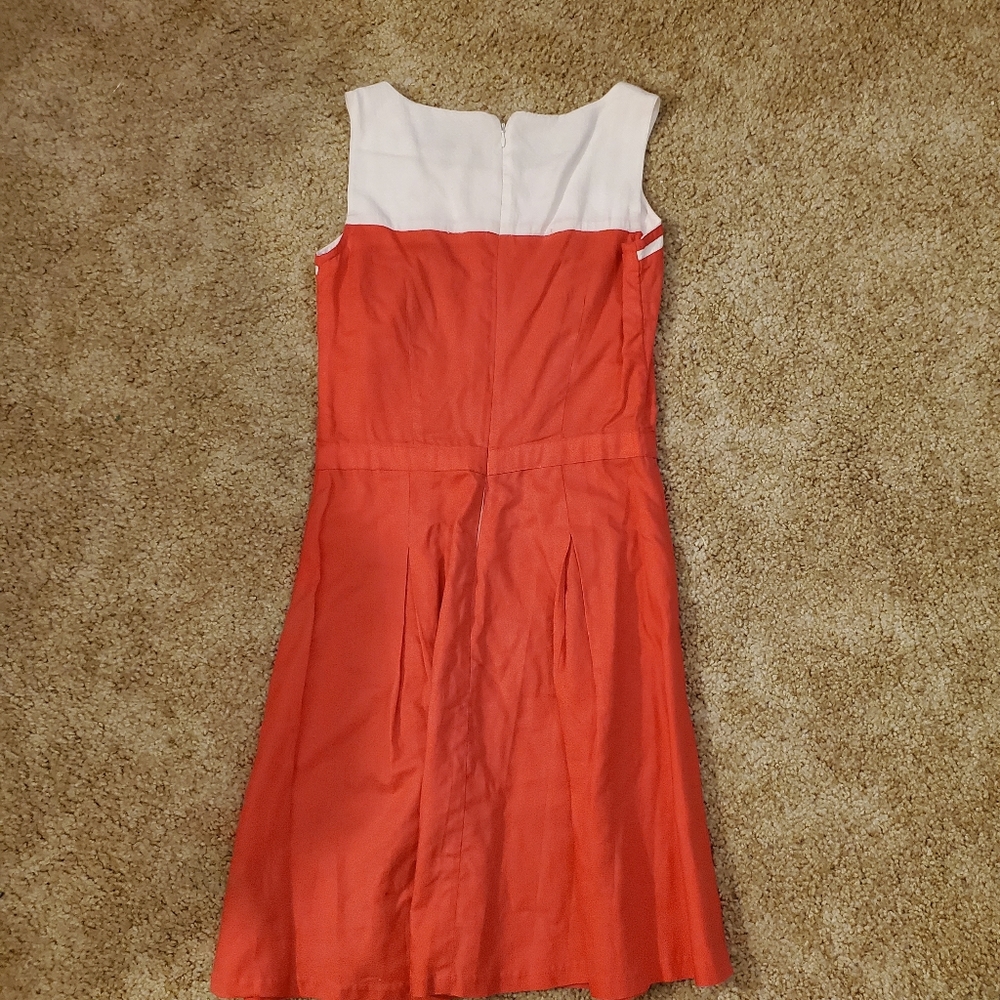 Tommy Hilfiger two color sleeveless dress sz 0 - Picture 5 of 6